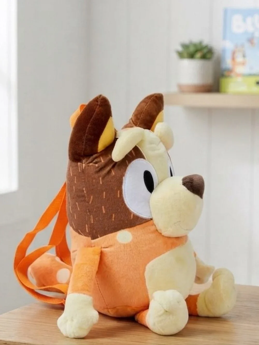 Bluey Chilli Plush Mini Backpack